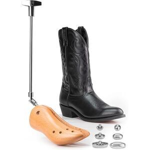 HOUNDSBAY Bloodhound Professional Western Cowboy Boot Stretcher for Men & Women